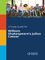 A Study Guide for William Shakespeare's Julius Caesar