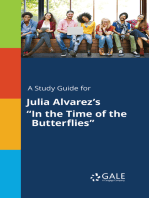 A Study Guide for Julia Alvarez's "In the Time of the Butterflies"