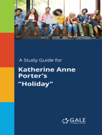 A Study Guide for Katherine Anne Porter's "Holiday"