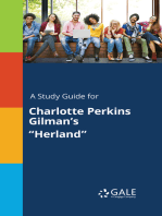 A Study Guide for Charlotte Perkins Gilman's "Herland"