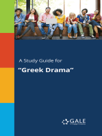 A Study Guide for "Greek Drama"