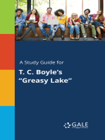 A Study Guide for T. C. Boyle's "Greasy Lake"