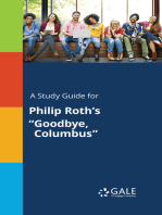 A Study Guide for Philip Roth's "Goodbye, Columbus"