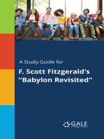 A Study Guide for F. Scott Fitzgerald's "Babylon Revisited"