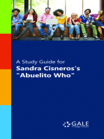 A Study Guide for Sandra Cisneros's "Abuelito Who"