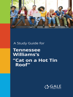 A Study Guide for Tennessee Williams's "Cat on a Hot Tin Roof"