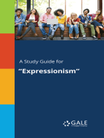 A Study Guide for "Expressionism"