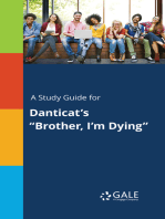 A Study Guide for Danticat's "Brother, I'm Dying"