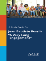 A Study Guide for Jean Baptiste Rossi's "A Very Long Engagement"