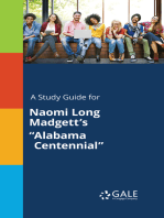 A Study Guide for Naomi Long Madgett's "Alabama Centennial"