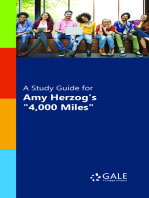 A Study Guide for Amy Herzog's "4,000 Miles"