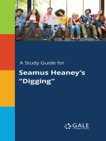 A Study Guide for Seamus Heaney's "Digging"