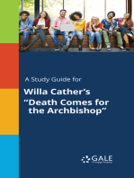 A Study Guide for Willa Cather's "Death Comes for the Archbishop"