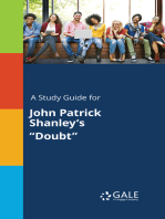 A Study Guide for John Patrick Shanley's "Doubt"