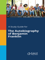 A Study Guide for The Autobiography of Benjamin Franklin