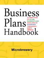 Business Plans Handbook: Microbrewery