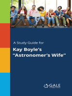 A Study Guide for Kay Boyle's "Astronomer's Wife"