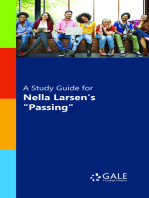 A Study Guide for Nella Larsen's "Passing"