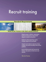 Recruit training Standard Requirements