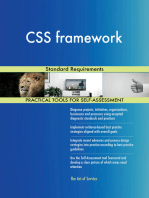 CSS framework Standard Requirements