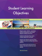 Student Learning Objectives Standard Requirements