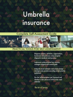 Umbrella insurance Complete Self-Assessment Guide