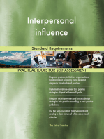 Interpersonal influence Standard Requirements