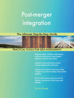 Post-merger integration The Ultimate Step-By-Step Guide