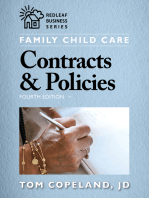 Family Child Care Contracts & Policies, Fourth Edition