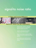 signal-to noise ratio A Clear and Concise Reference