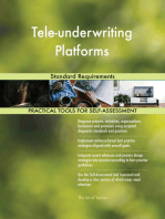 Tele-underwriting Platforms Standard Requirements