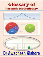 Glossary of Research Methodology