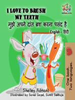 I Love to Brush My Teeth मुझे अपने दांत ब्रश करना पसंद है: English Hindi Bilingual Collection