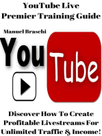 YouTube Live Premier Training Guide
