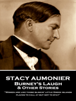 Burney's Laugh & Other Stories: "Women are like those blinkin' little Greek islands, places to call at but not to stay"