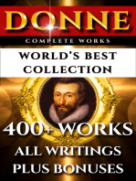 John Donne Complete Works – World’s Best Collection