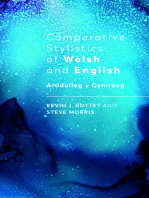 Comparative Stylistics of Welsh and English: Arddulleg y Gymraeg