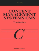 Content Management Systems CMS: The Basics