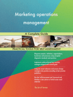 Marketing operations management A Complete Guide