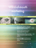 Word-of-mouth marketing A Clear and Concise Reference