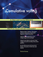 Cumulative voting A Clear and Concise Reference