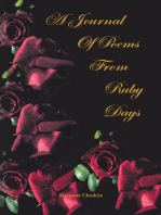 A Journal of Poems from Ruby Days