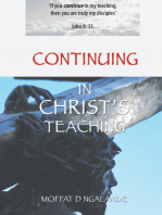 Continuing in Christ’S Teaching