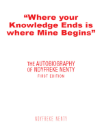 “Where Your Knowledge Ends Is Where Mine Begins”: The Autobiography of Ndyfreke Nenty