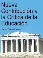 Nueva Contribución a La Crítica De La Educación