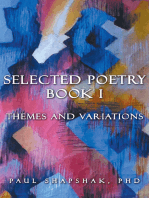 Selected Poetry Book I: Themes and Variations