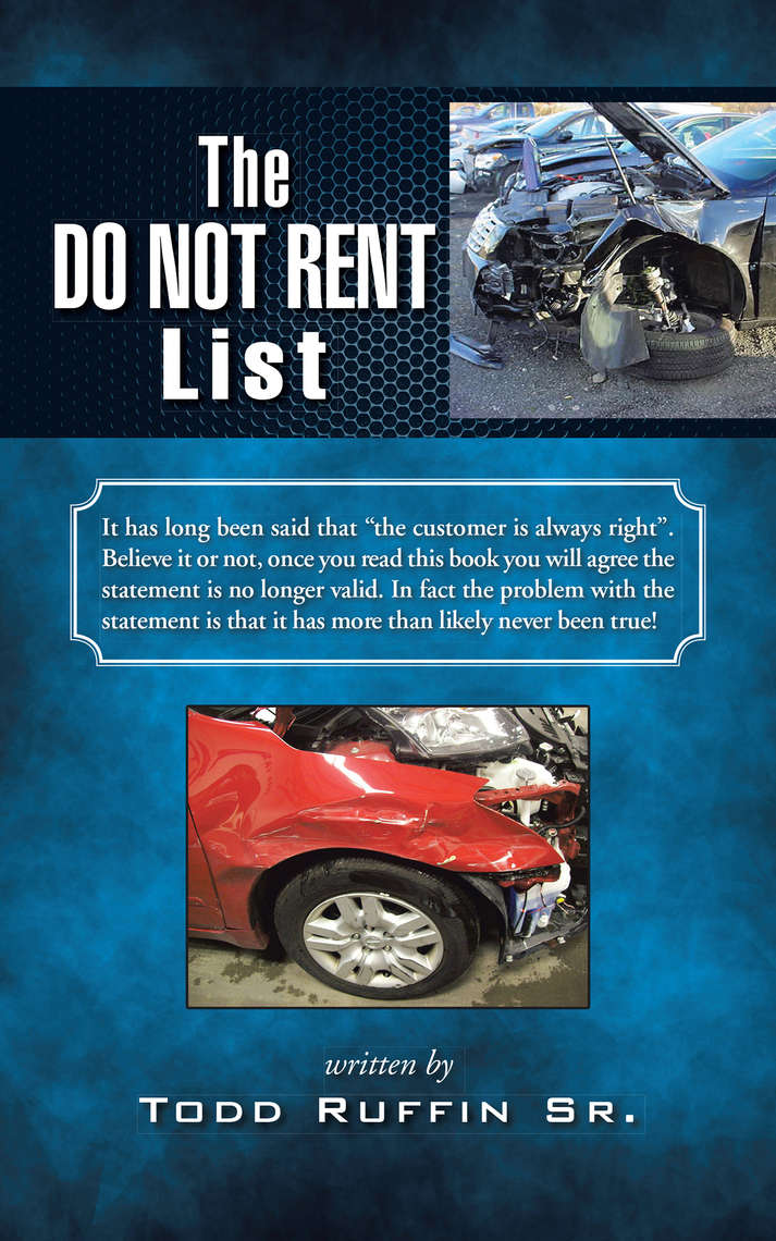 The Do Not Rent List by Todd Ruffin Sr. (Ebook) - Read free for 30 days
