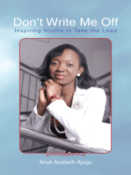 Don't Write Me Off: Inspiring Youths to Take the Lead