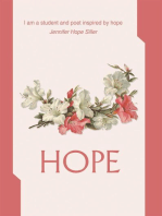 Hope: I Am a Student and Poet Inspired by Hope
