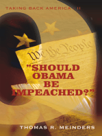 "Should Obama Be Impeached?"